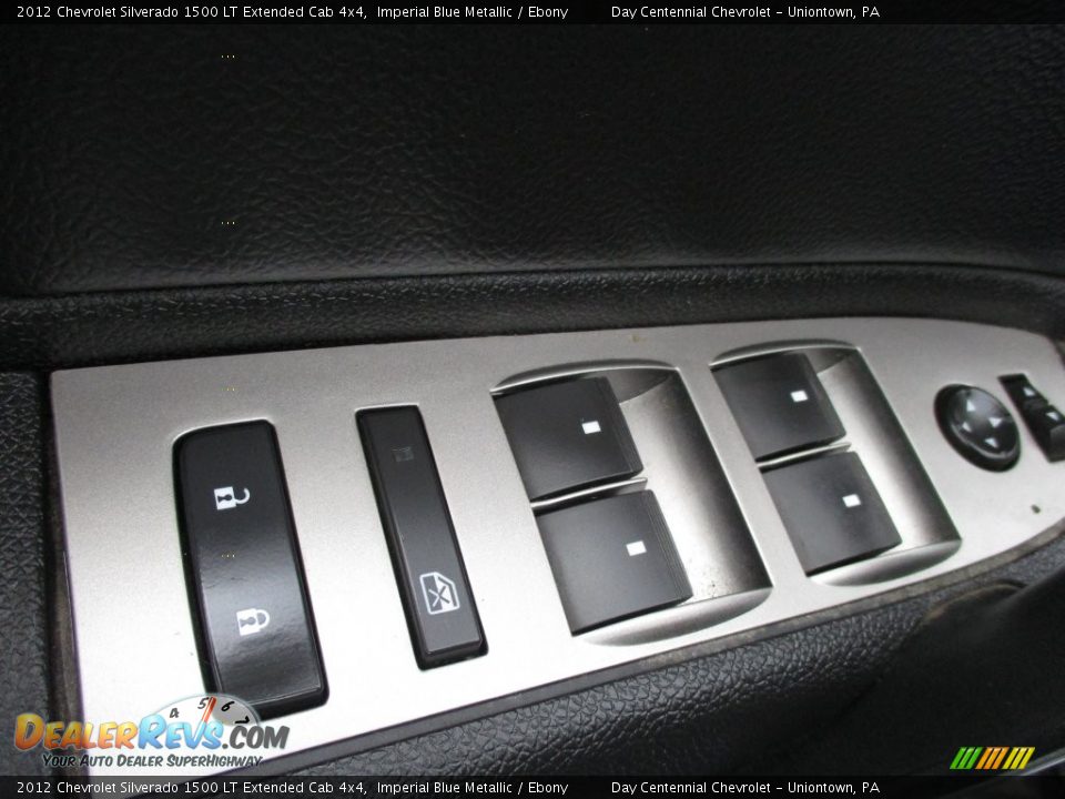2012 Chevrolet Silverado 1500 LT Extended Cab 4x4 Imperial Blue Metallic / Ebony Photo #22