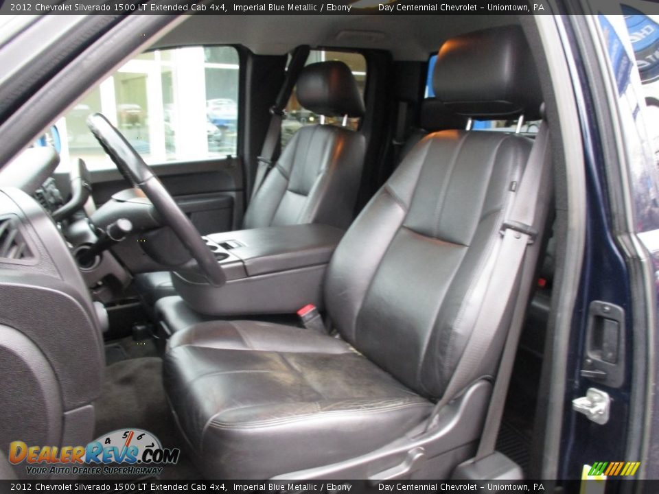 2012 Chevrolet Silverado 1500 LT Extended Cab 4x4 Imperial Blue Metallic / Ebony Photo #23