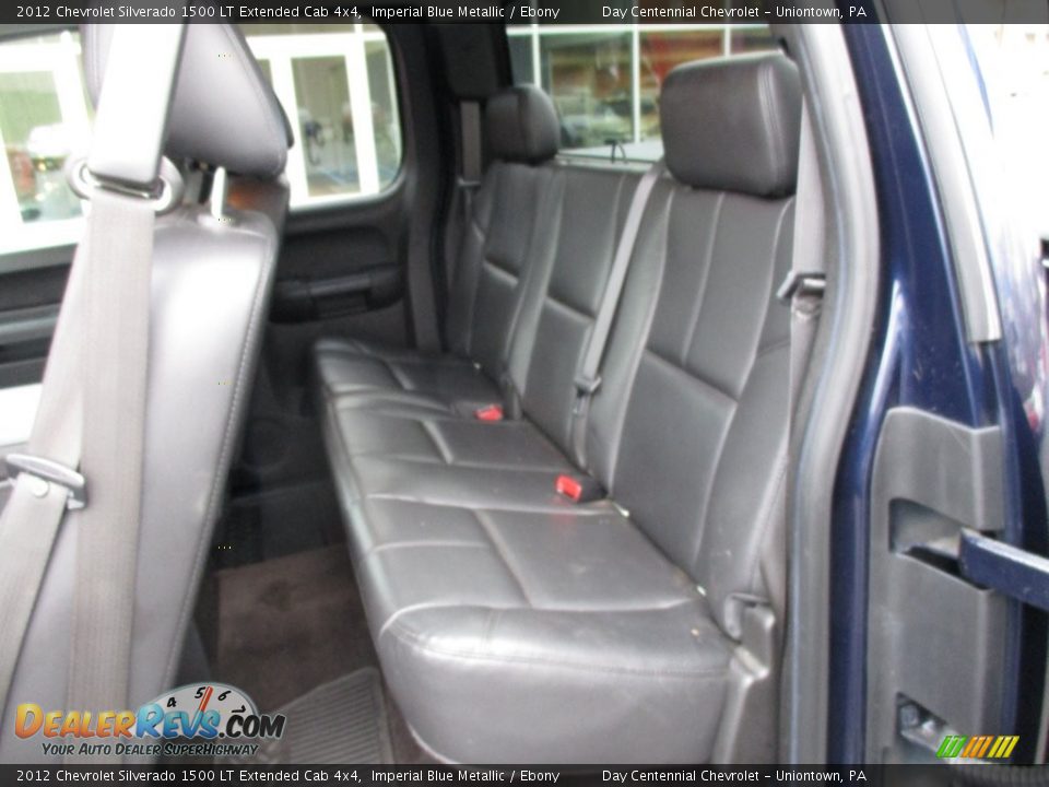 2012 Chevrolet Silverado 1500 LT Extended Cab 4x4 Imperial Blue Metallic / Ebony Photo #24