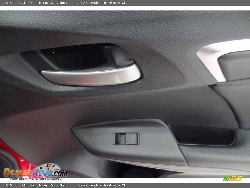 2015 Honda Fit EX-L Milano Red / Black Photo #21