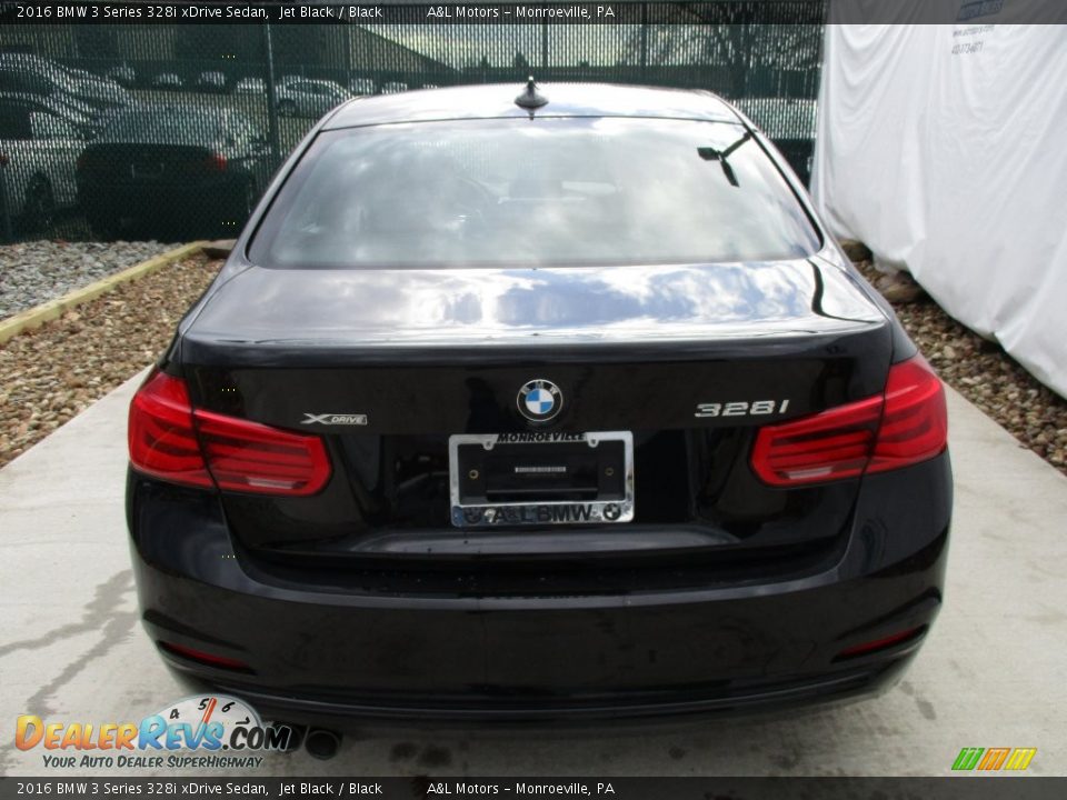 2016 BMW 3 Series 328i xDrive Sedan Jet Black / Black Photo #9