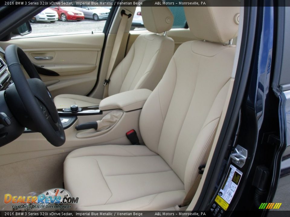 Front Seat of 2016 BMW 3 Series 320i xDrive Sedan Photo #13