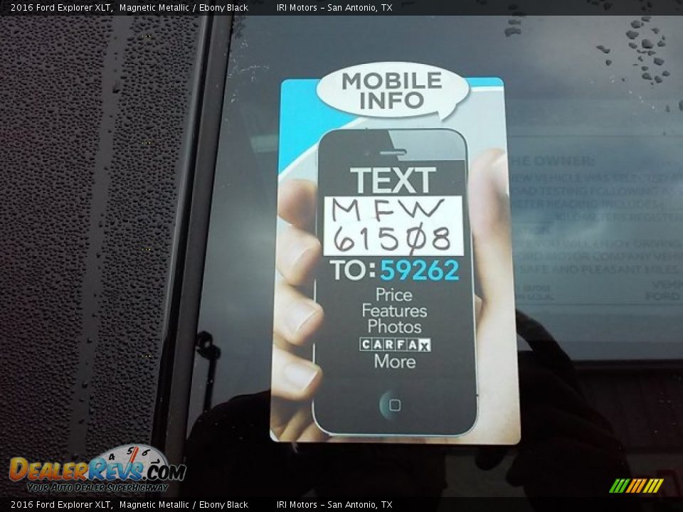 Dealer Info of 2016 Ford Explorer XLT Photo #2