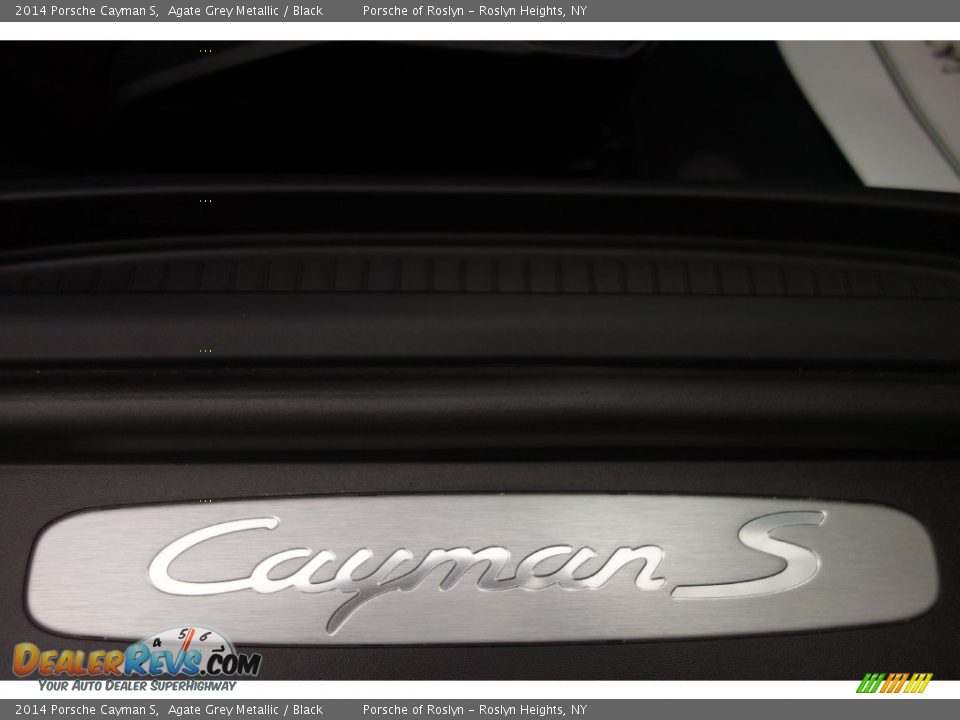 2014 Porsche Cayman S Agate Grey Metallic / Black Photo #19