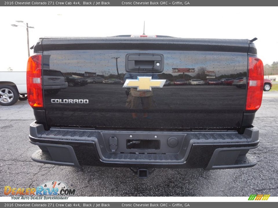 2016 Chevrolet Colorado Z71 Crew Cab 4x4 Black / Jet Black Photo #6