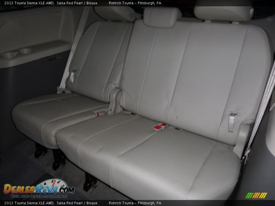 2013 Toyota Sienna XLE AWD Salsa Red Pearl / Bisque Photo #16