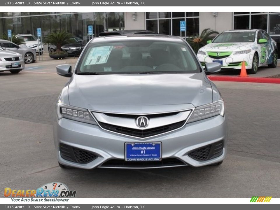 2016 Acura ILX Slate Silver Metallic / Ebony Photo #2