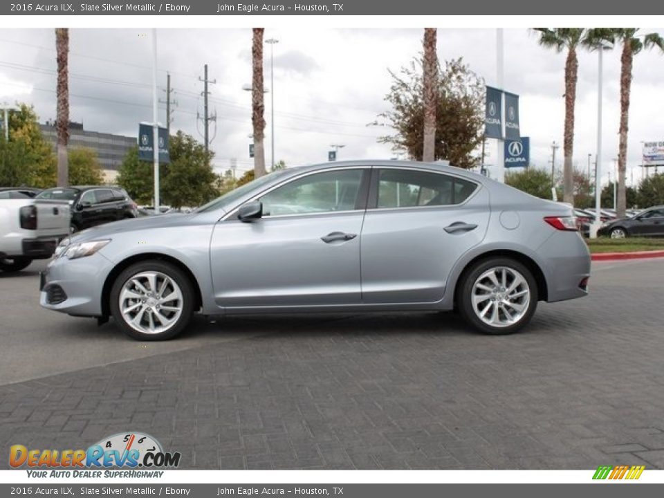 2016 Acura ILX Slate Silver Metallic / Ebony Photo #4