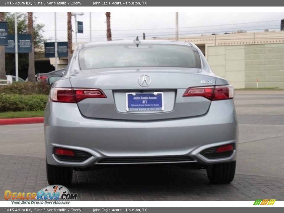 2016 Acura ILX Slate Silver Metallic / Ebony Photo #6