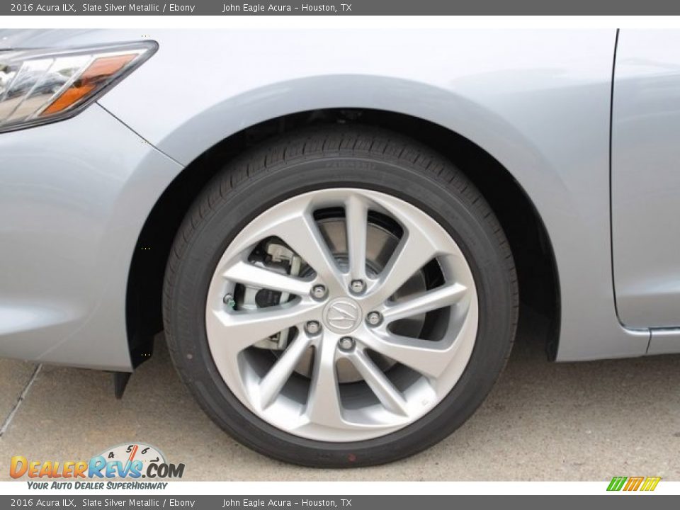2016 Acura ILX Slate Silver Metallic / Ebony Photo #10