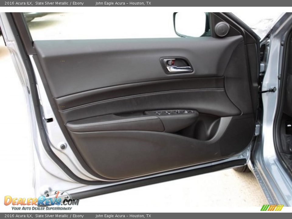 2016 Acura ILX Slate Silver Metallic / Ebony Photo #14