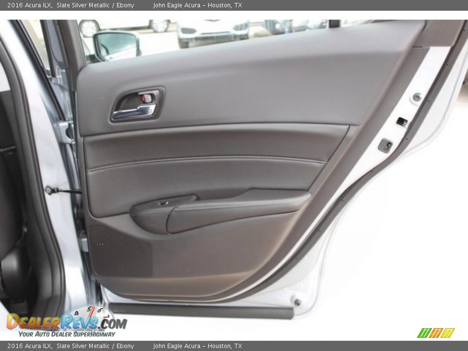 2016 Acura ILX Slate Silver Metallic / Ebony Photo #19