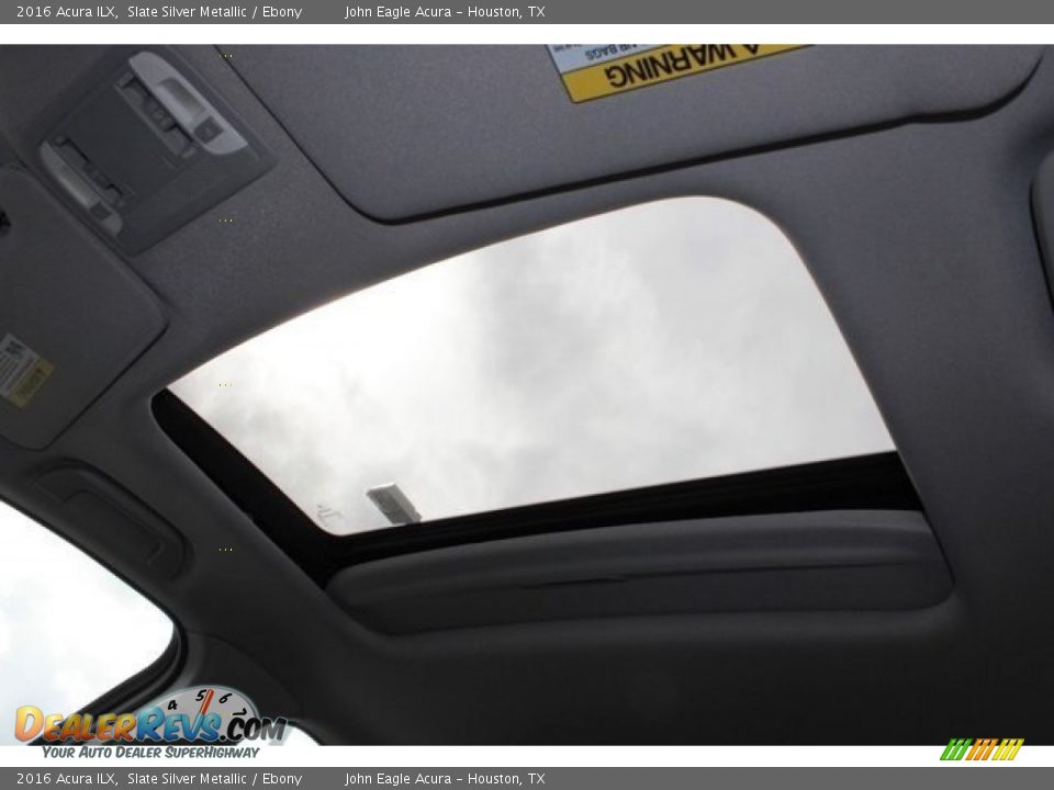 2016 Acura ILX Slate Silver Metallic / Ebony Photo #26