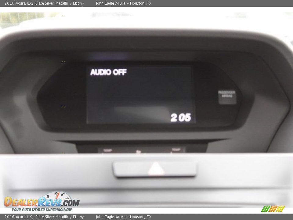 2016 Acura ILX Slate Silver Metallic / Ebony Photo #29