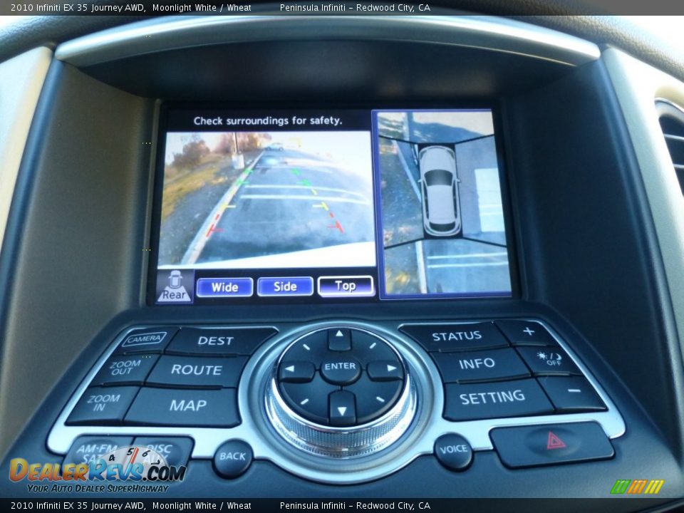 2010 Infiniti EX 35 Journey AWD Moonlight White / Wheat Photo #7