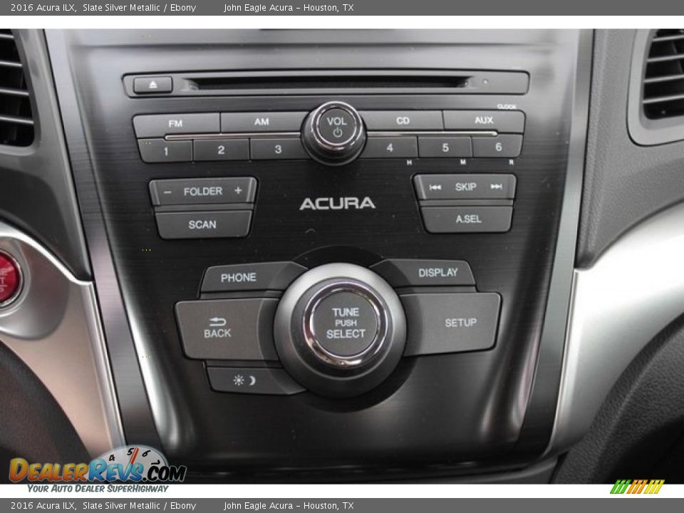 2016 Acura ILX Slate Silver Metallic / Ebony Photo #30