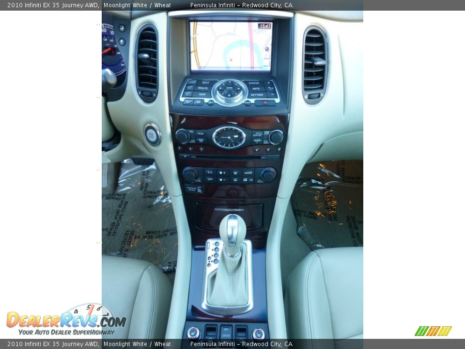2010 Infiniti EX 35 Journey AWD Moonlight White / Wheat Photo #8