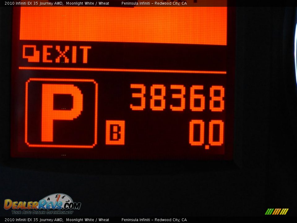 2010 Infiniti EX 35 Journey AWD Moonlight White / Wheat Photo #9
