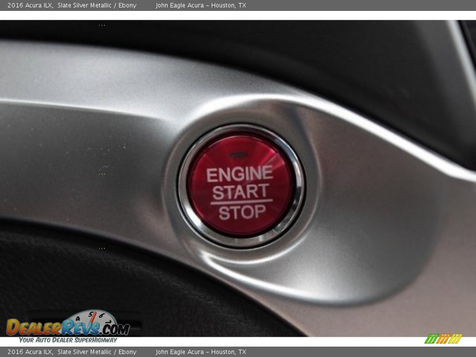 2016 Acura ILX Slate Silver Metallic / Ebony Photo #36