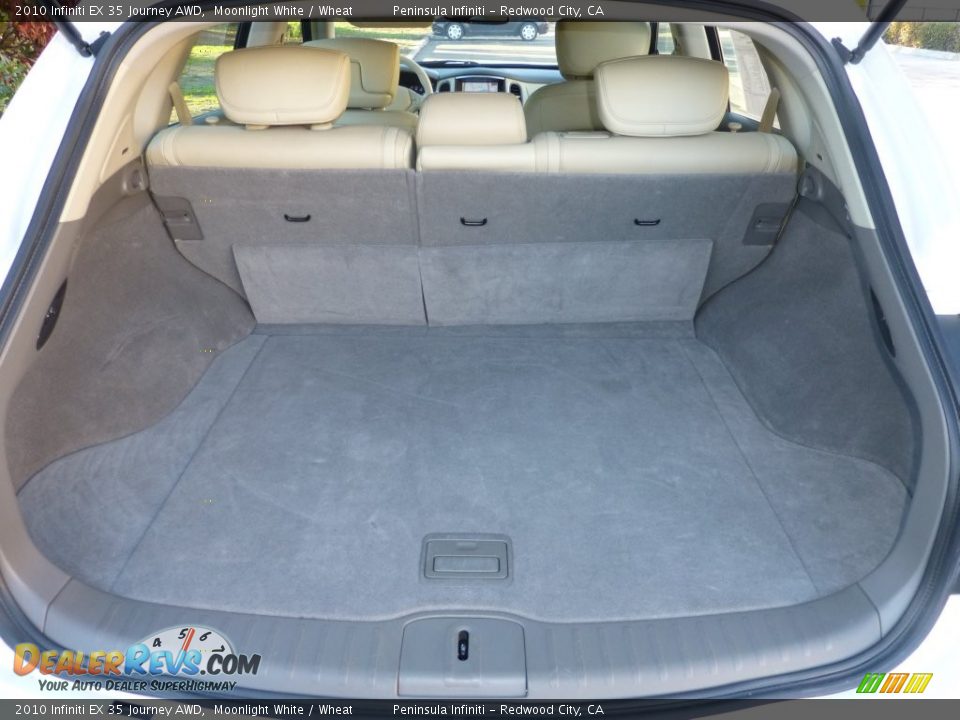 2010 Infiniti EX 35 Journey AWD Moonlight White / Wheat Photo #20