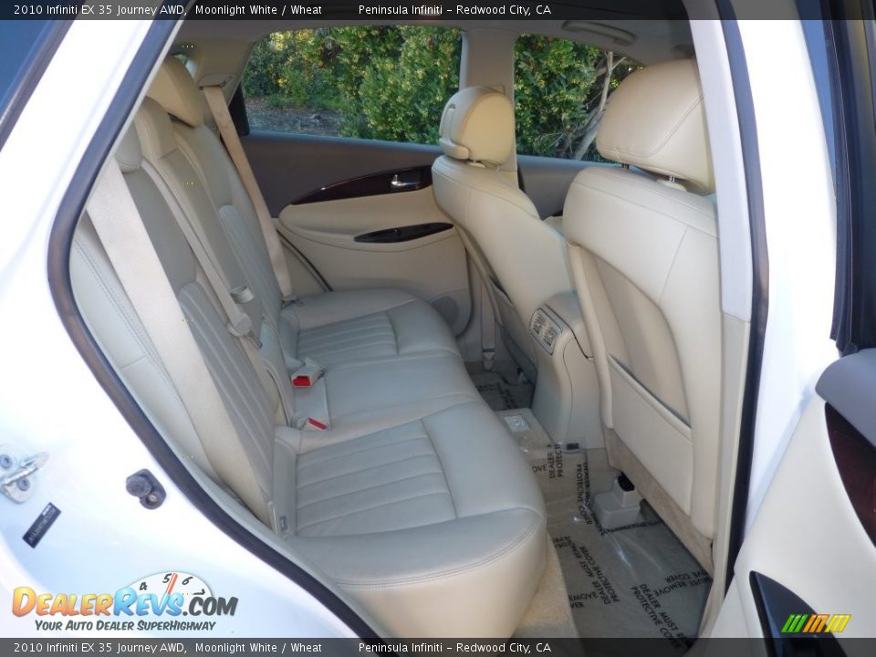 2010 Infiniti EX 35 Journey AWD Moonlight White / Wheat Photo #22