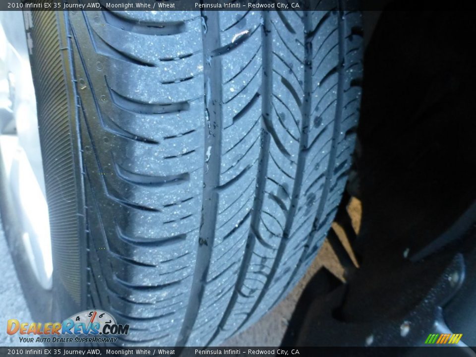 2010 Infiniti EX 35 Journey AWD Moonlight White / Wheat Photo #29
