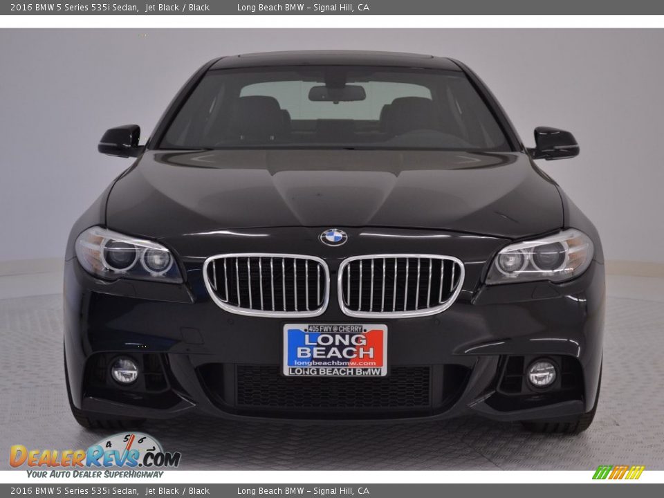 2016 BMW 5 Series 535i Sedan Jet Black / Black Photo #2