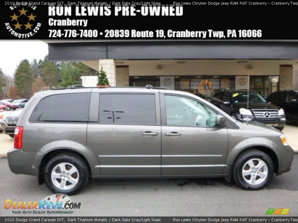 2010 Dodge Grand Caravan SXT Dark Titanium Metallic / Dark Slate Gray/Light Shale Photo #1