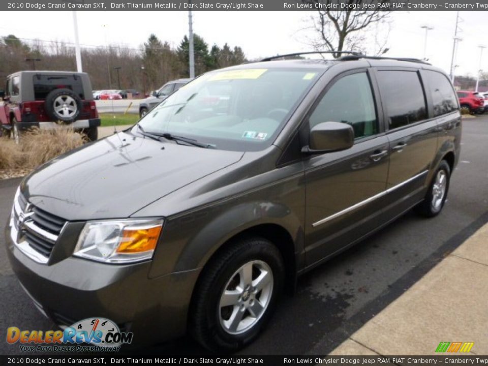 2010 Dodge Grand Caravan SXT Dark Titanium Metallic / Dark Slate Gray/Light Shale Photo #10