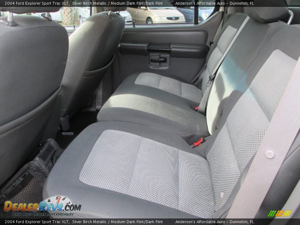 2004 Ford Explorer Sport Trac XLT Silver Birch Metallic / Medium Dark Flint/Dark Flint Photo #11