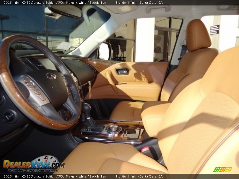 Front Seat of 2016 Infiniti QX80 Signature Edition AWD Photo #19