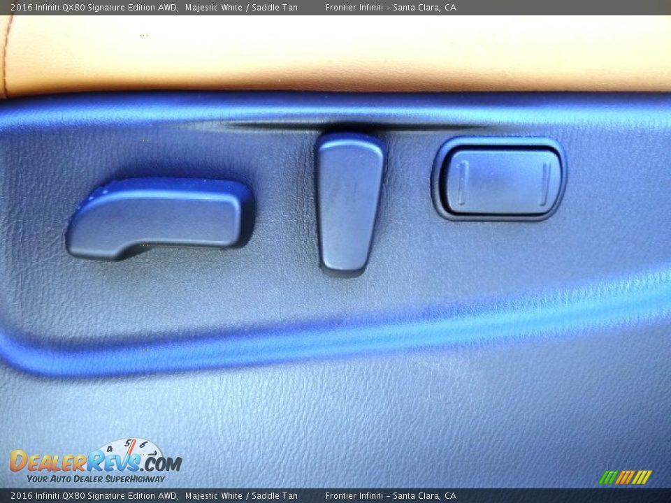 Controls of 2016 Infiniti QX80 Signature Edition AWD Photo #22
