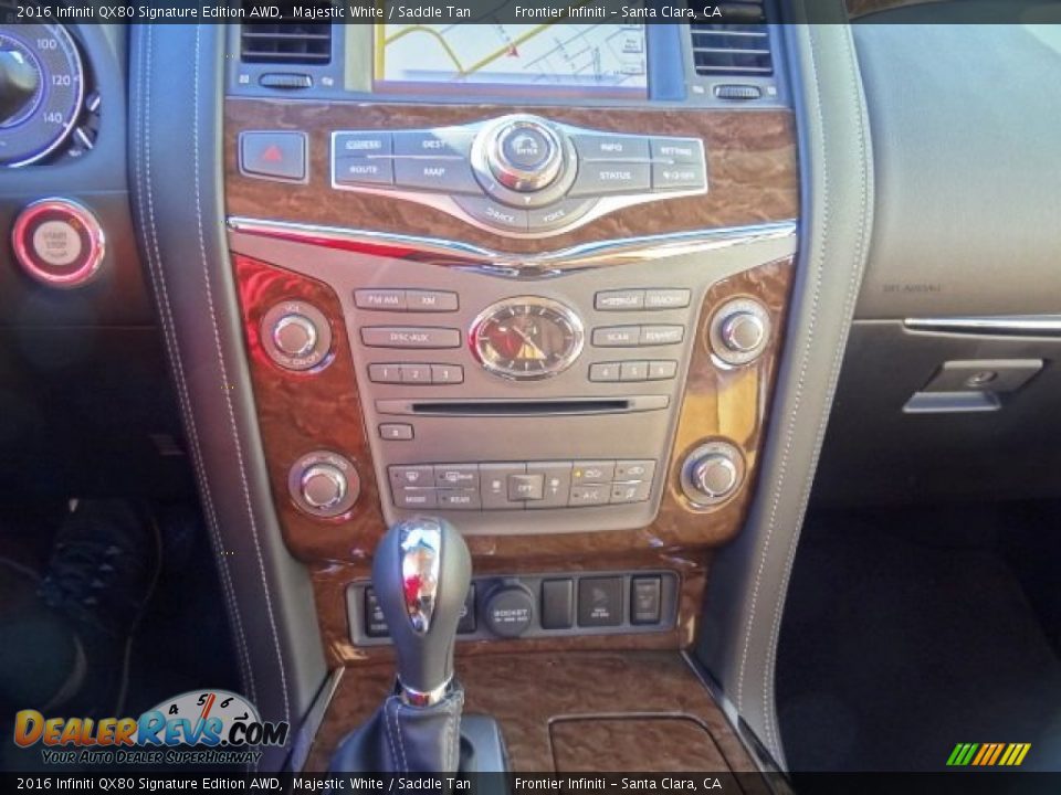 Controls of 2016 Infiniti QX80 Signature Edition AWD Photo #29