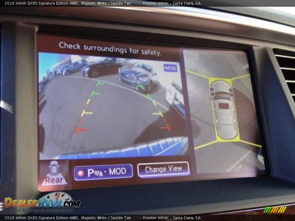 Controls of 2016 Infiniti QX80 Signature Edition AWD Photo #31