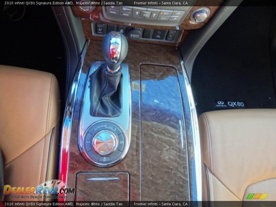2016 Infiniti QX80 Signature Edition AWD Shifter Photo #32