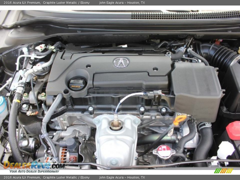 2016 Acura ILX Premium Graphite Luster Metallic / Ebony Photo #23