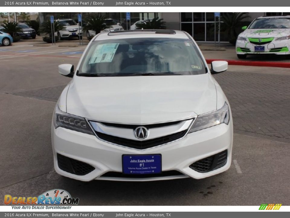 2016 Acura ILX Premium Bellanova White Pearl / Ebony Photo #2