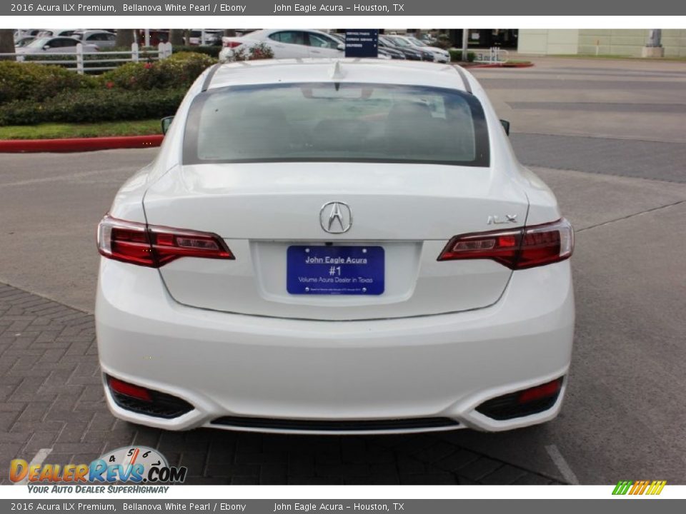 2016 Acura ILX Premium Bellanova White Pearl / Ebony Photo #6