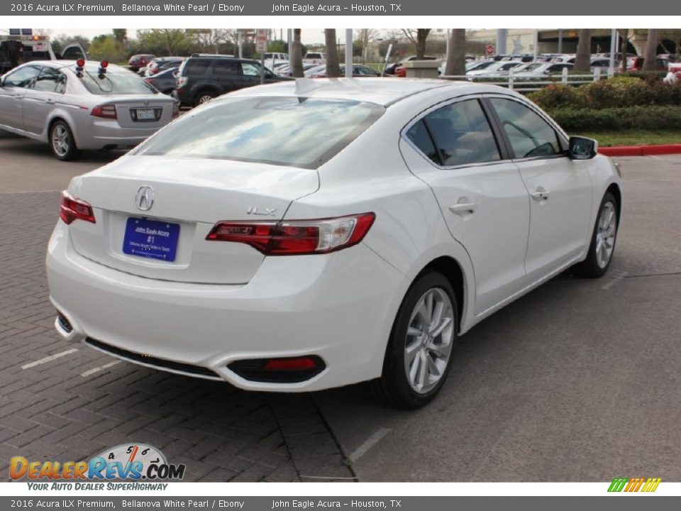 2016 Acura ILX Premium Bellanova White Pearl / Ebony Photo #7