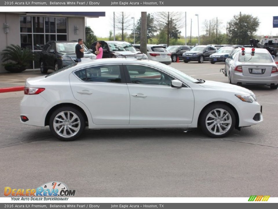 2016 Acura ILX Premium Bellanova White Pearl / Ebony Photo #8