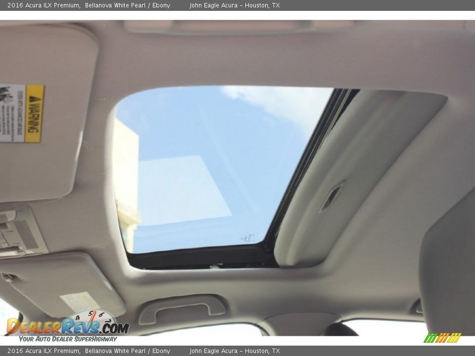 2016 Acura ILX Premium Bellanova White Pearl / Ebony Photo #11