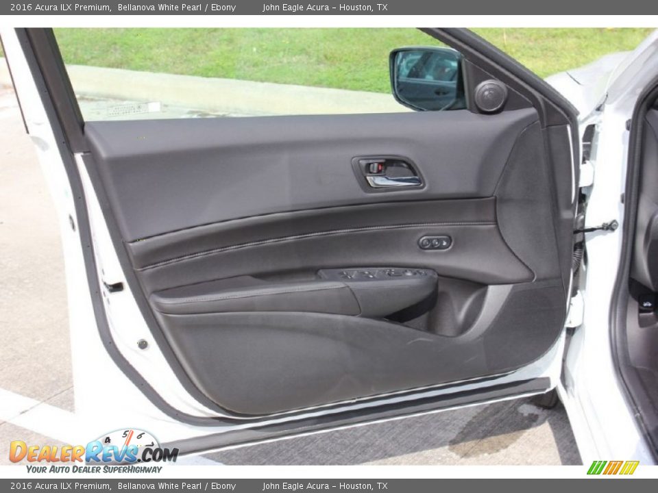 2016 Acura ILX Premium Bellanova White Pearl / Ebony Photo #12