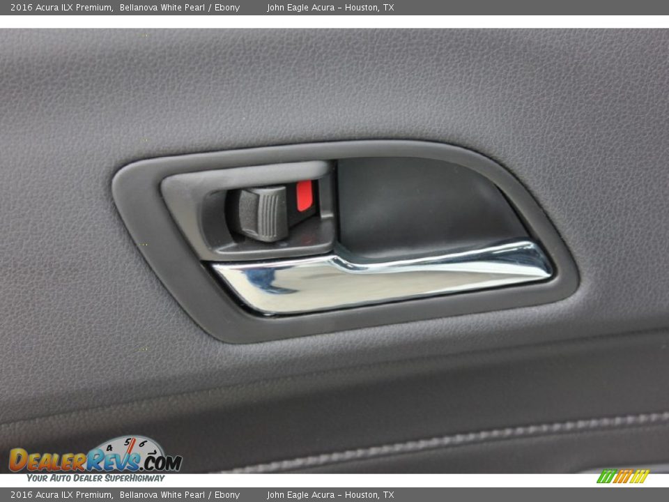 2016 Acura ILX Premium Bellanova White Pearl / Ebony Photo #23