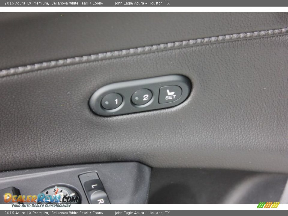 2016 Acura ILX Premium Bellanova White Pearl / Ebony Photo #24