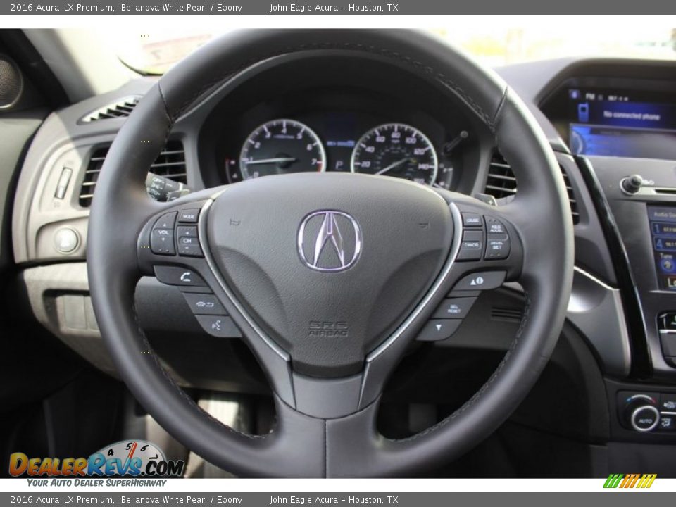 2016 Acura ILX Premium Bellanova White Pearl / Ebony Photo #29