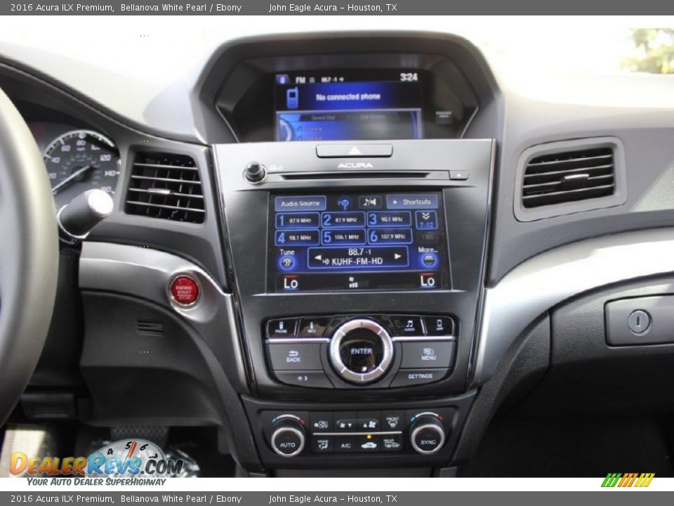 2016 Acura ILX Premium Bellanova White Pearl / Ebony Photo #30
