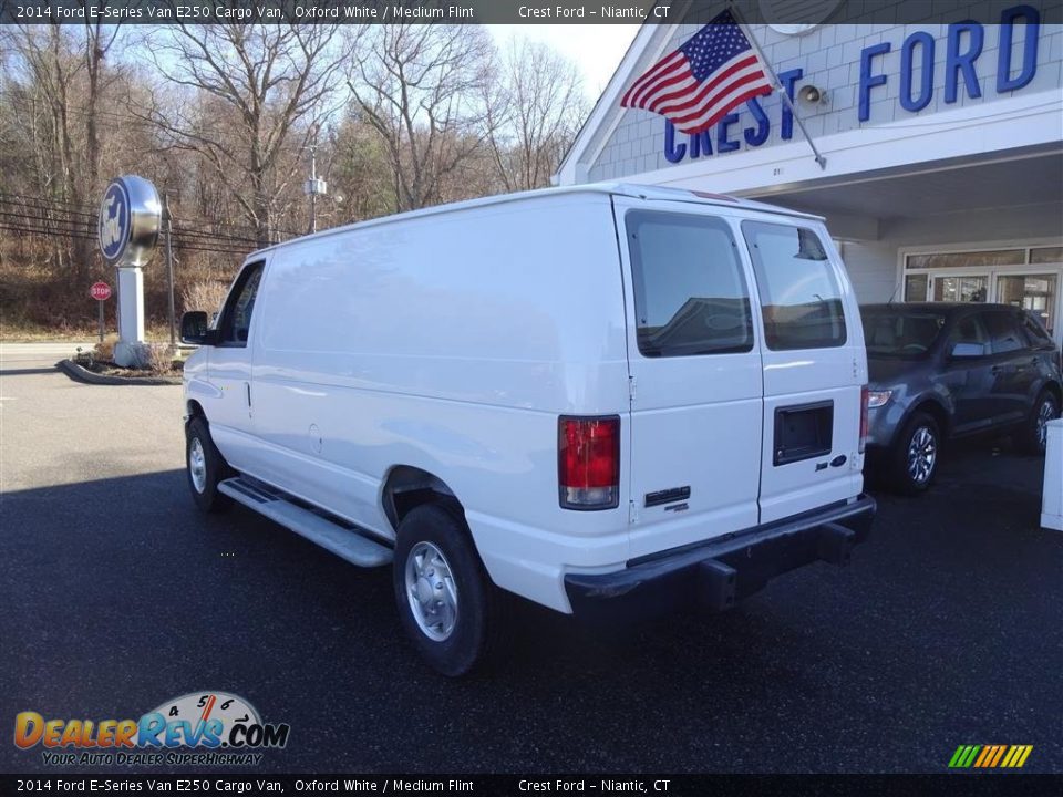 2014 Ford E-Series Van E250 Cargo Van Oxford White / Medium Flint Photo #5