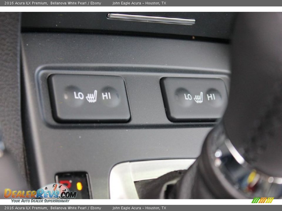 2016 Acura ILX Premium Bellanova White Pearl / Ebony Photo #36