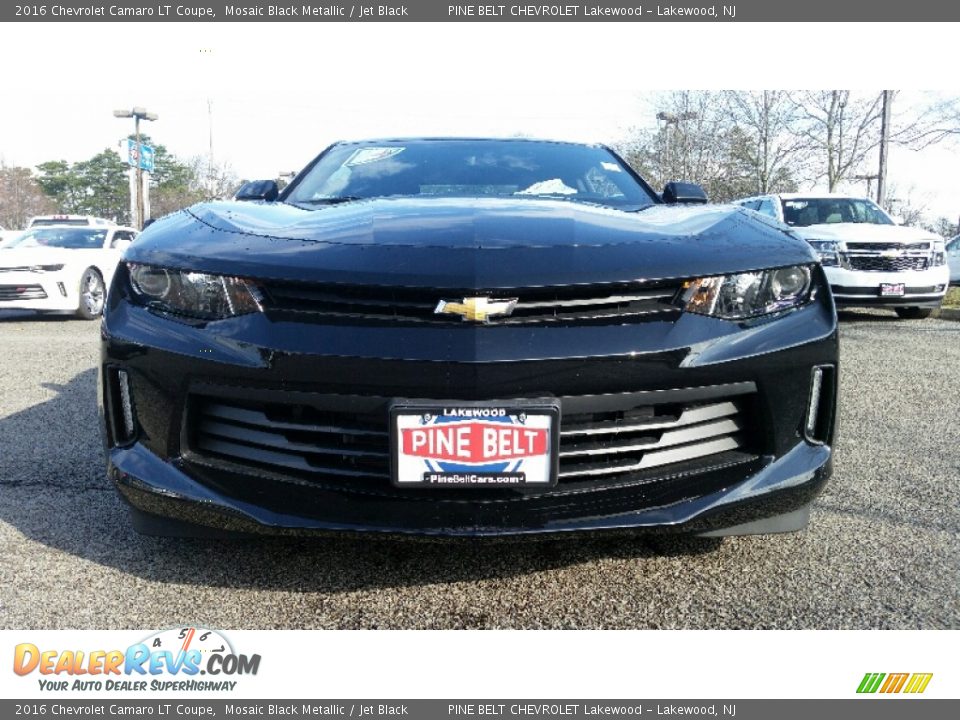 2016 Chevrolet Camaro LT Coupe Mosaic Black Metallic / Jet Black Photo #2