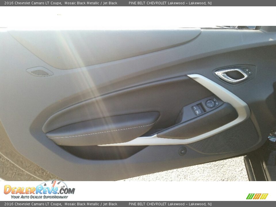 2016 Chevrolet Camaro LT Coupe Mosaic Black Metallic / Jet Black Photo #7